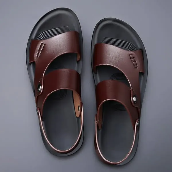 Luxe Avenwood Leather Sandals