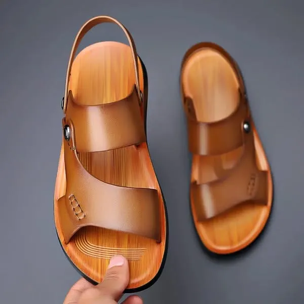 Luxe Avenwood Leather Sandals
