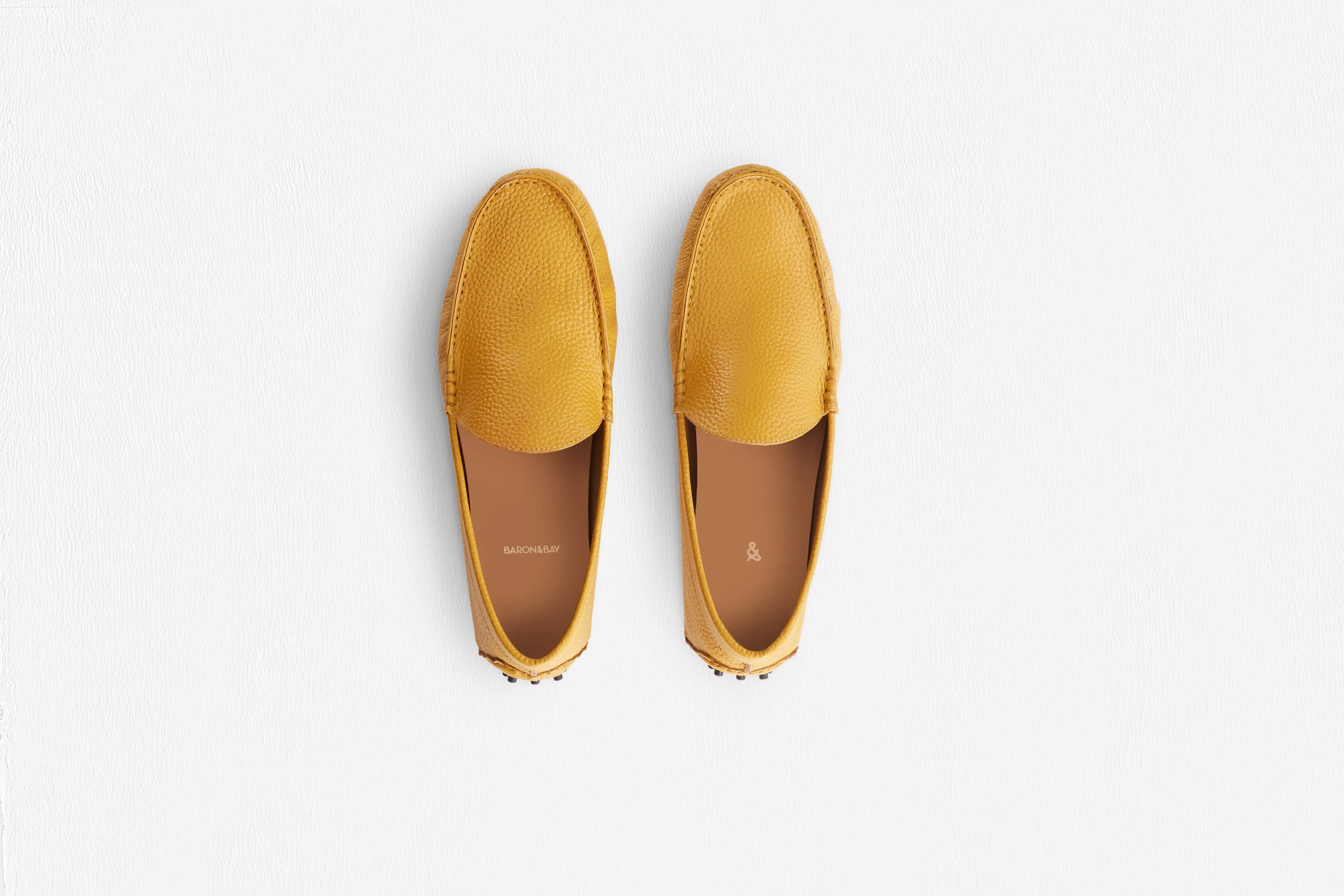 Marino milled leather - Yellow