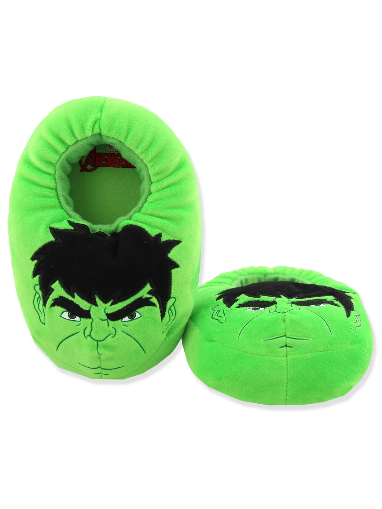 Marvel Avengers Hulk Adult Plush Mooshy Slippers