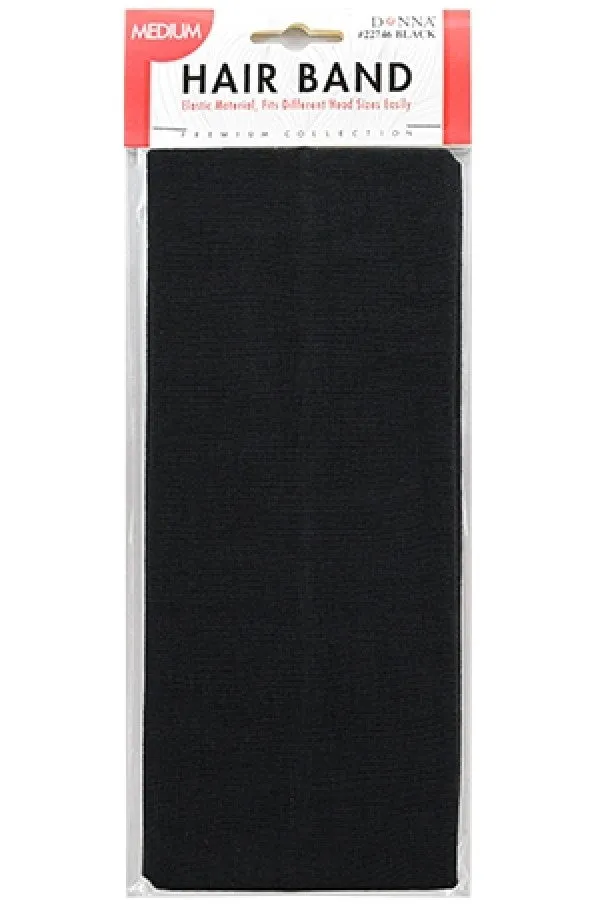 Medium Black Head Band
