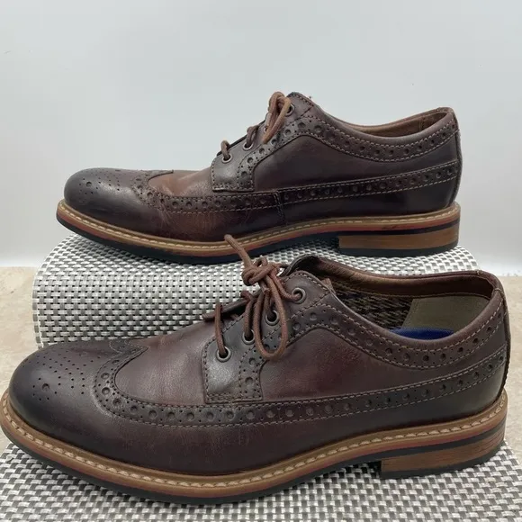Mens Leather Bostonian® No. 16 Longwing oxford