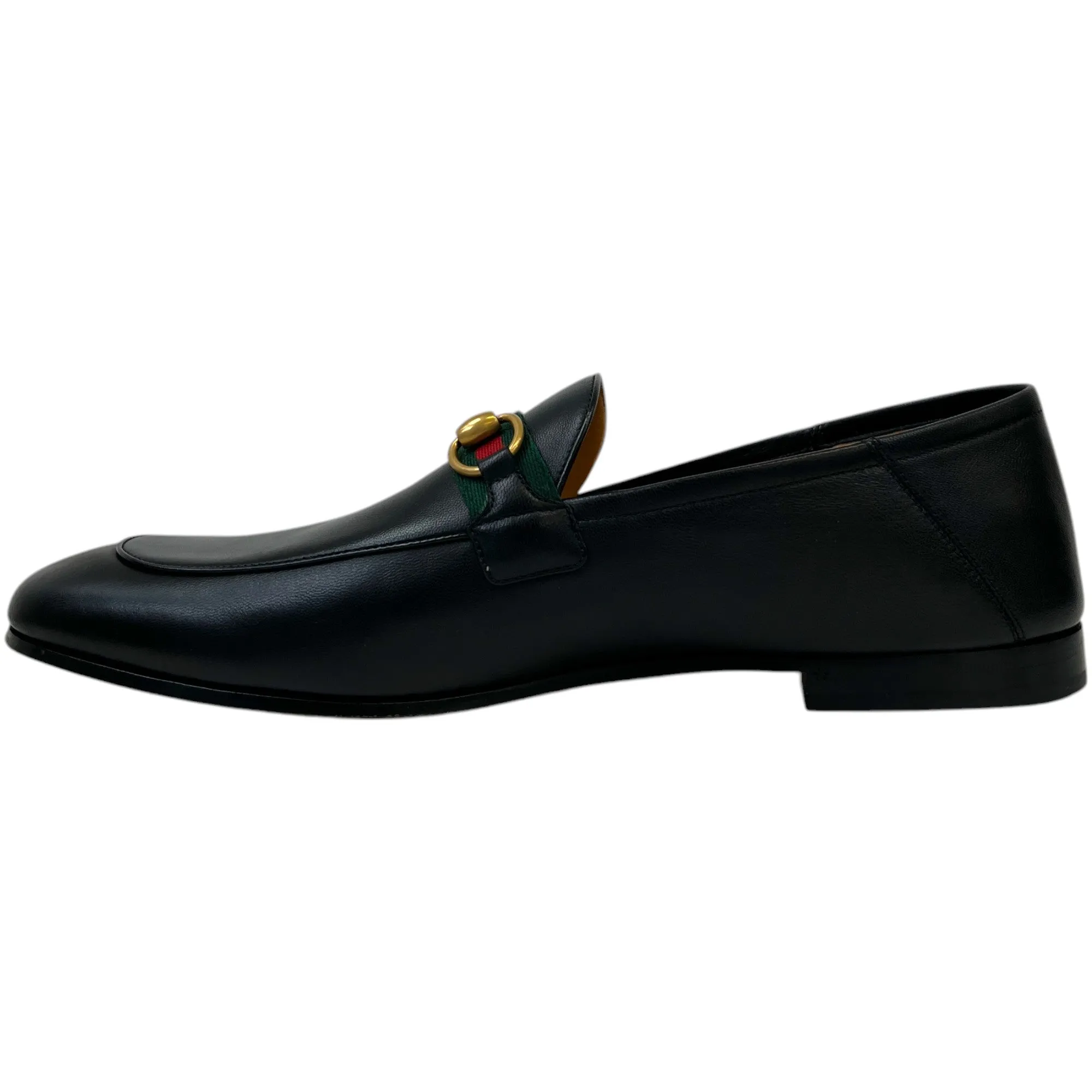 Men's Web Horsebit Loafers Black Size EU 46.5 / UK 12.5