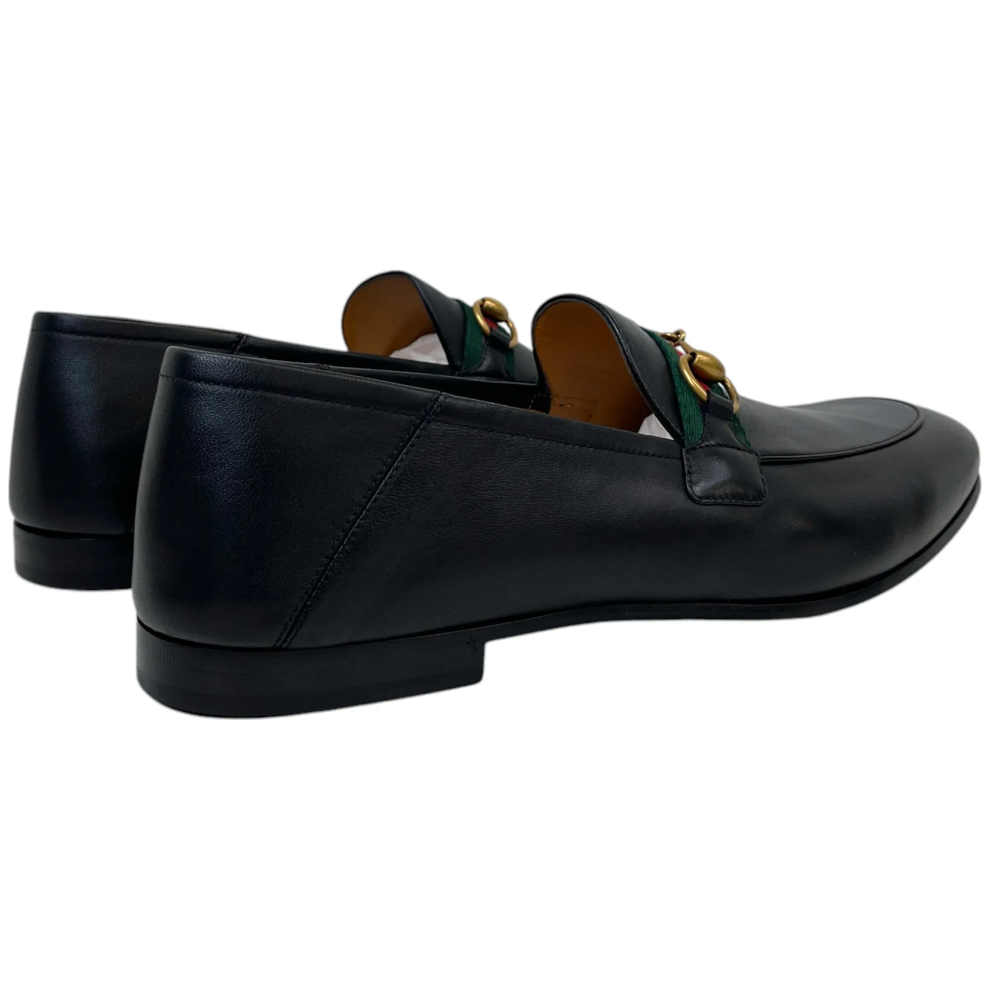 Men's Web Horsebit Loafers Black Size EU 46.5 / UK 12.5