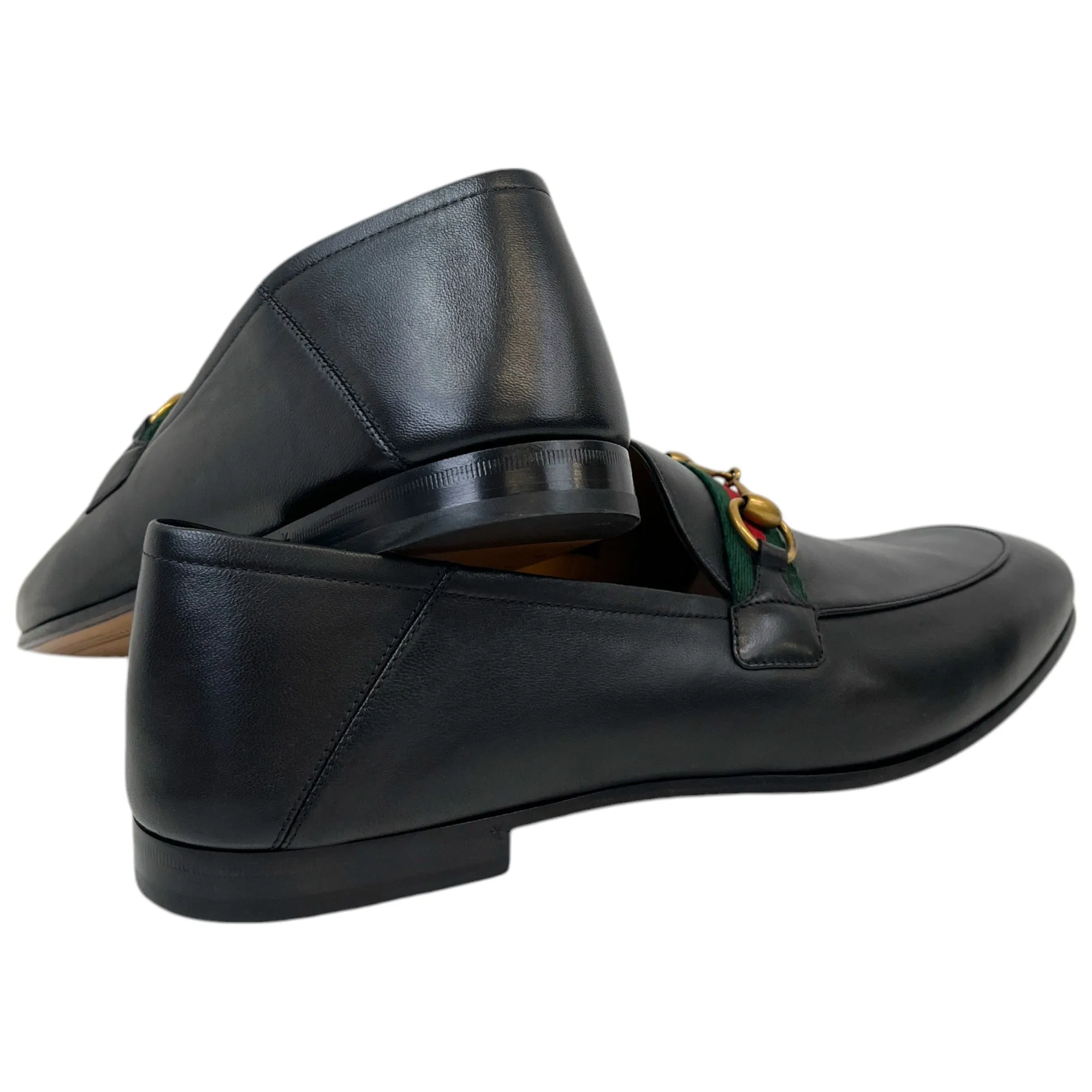 Men's Web Horsebit Loafers Black Size EU 46.5 / UK 12.5