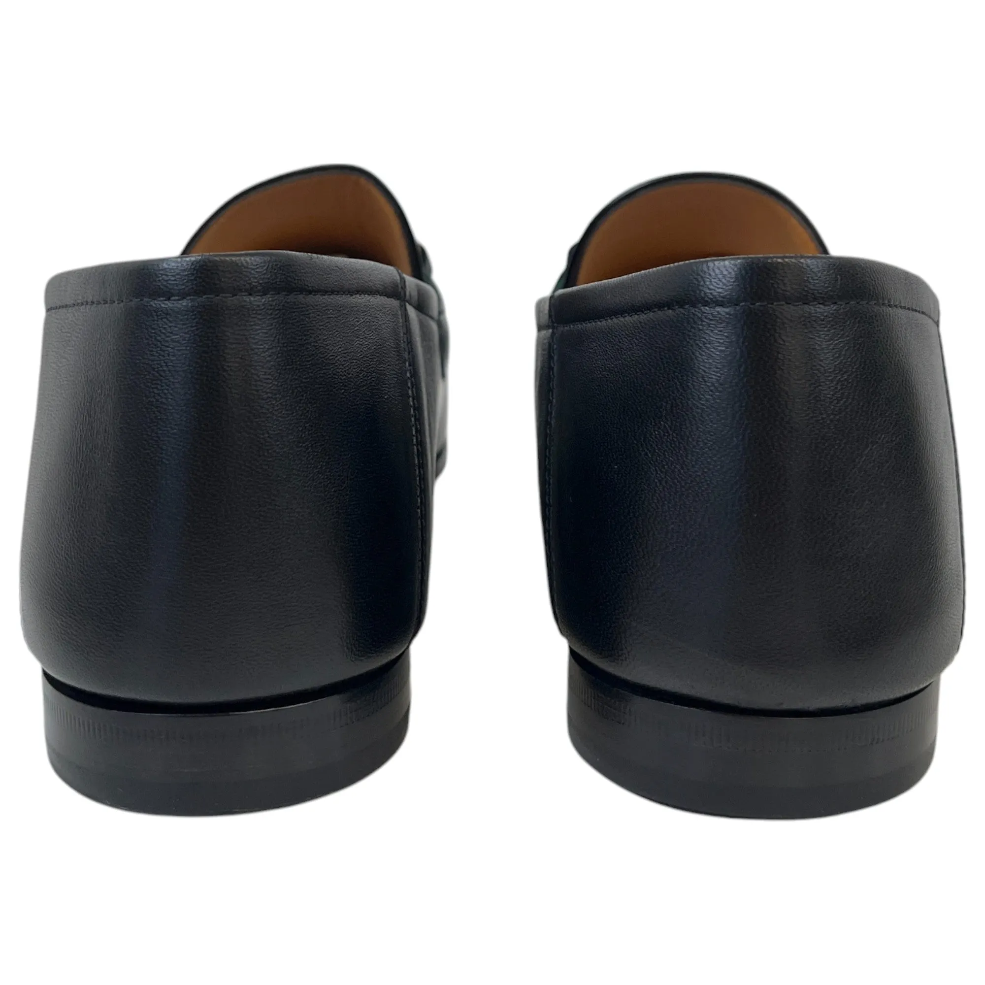 Men's Web Horsebit Loafers Black Size EU 46.5 / UK 12.5