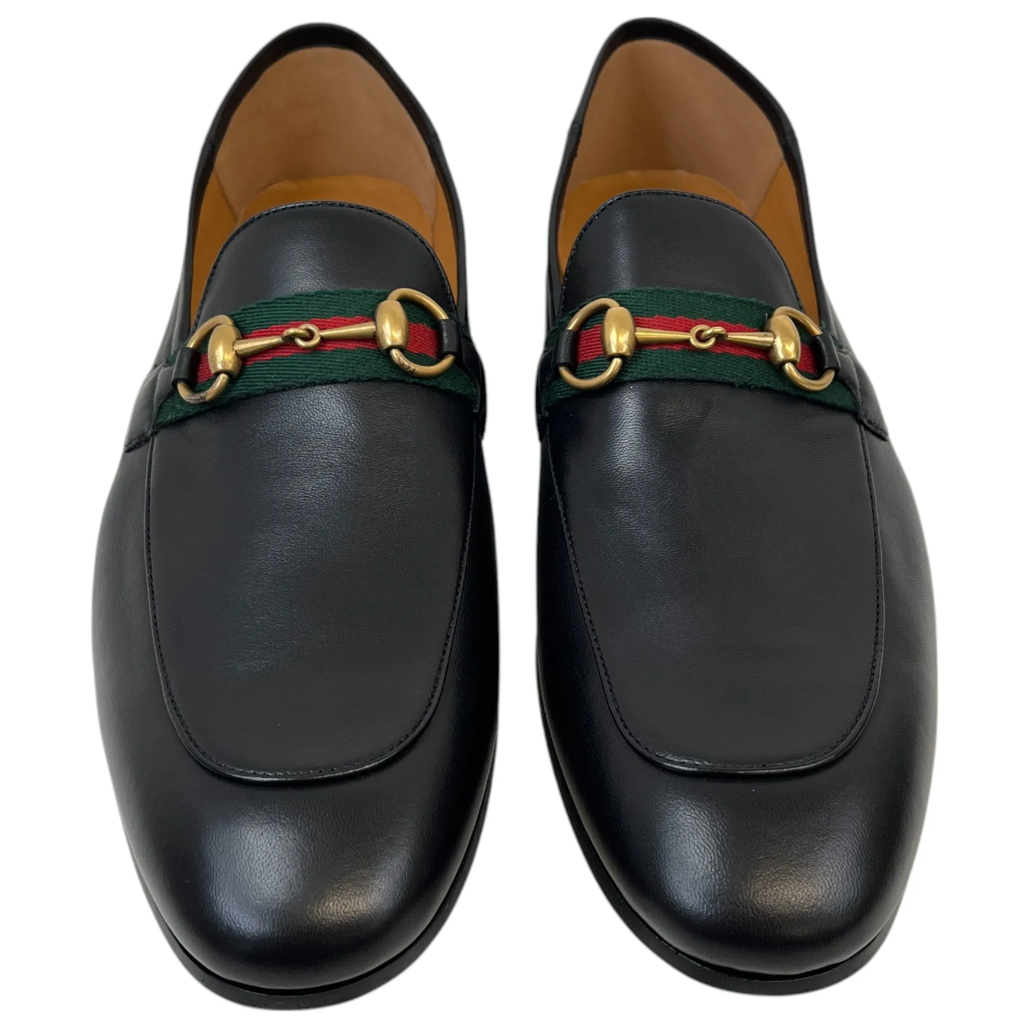 Men's Web Horsebit Loafers Black Size EU 46.5 / UK 12.5