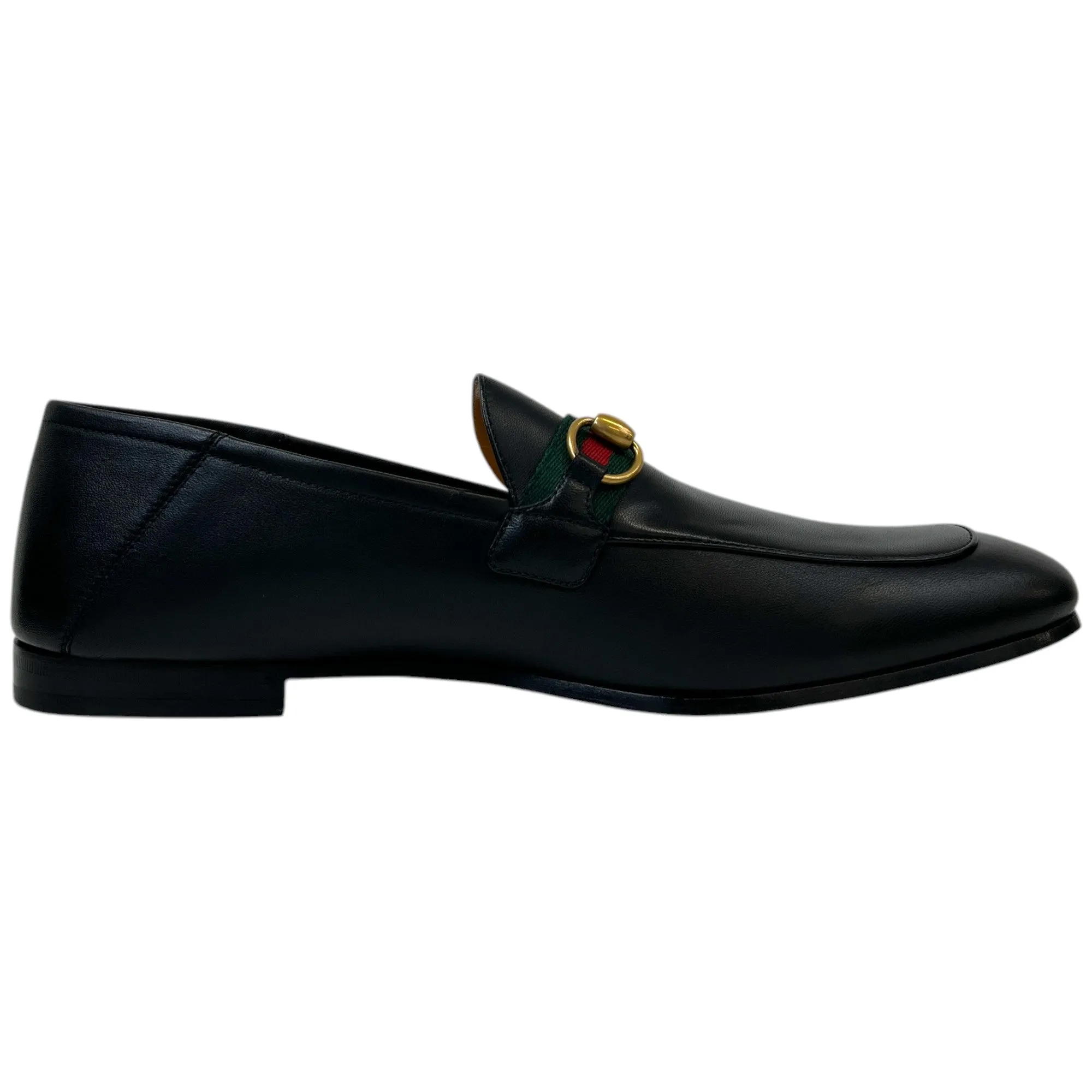 Men's Web Horsebit Loafers Black Size EU 46.5 / UK 12.5