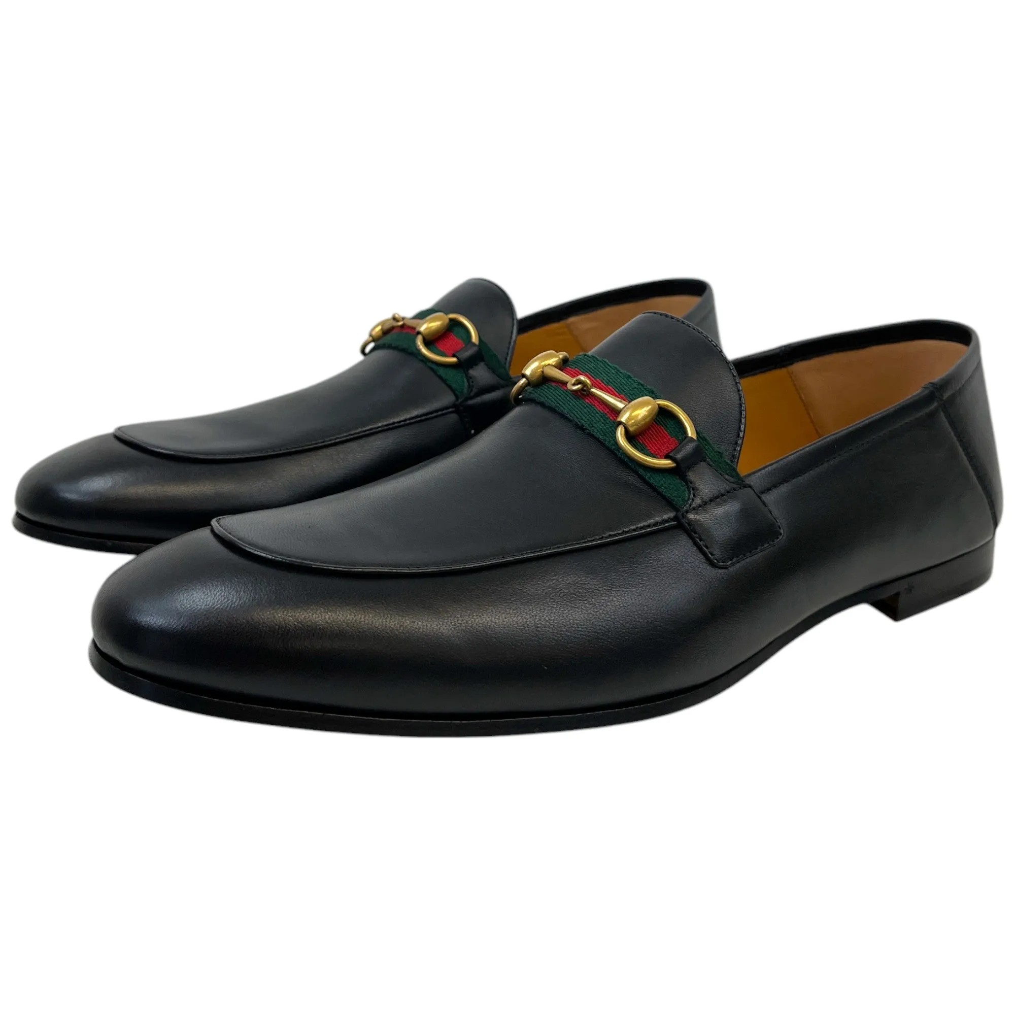 Men's Web Horsebit Loafers Black Size EU 46.5 / UK 12.5