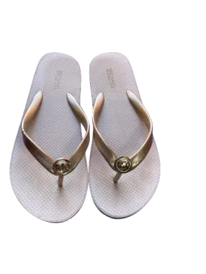Michael Kors Platform Flip Flops
