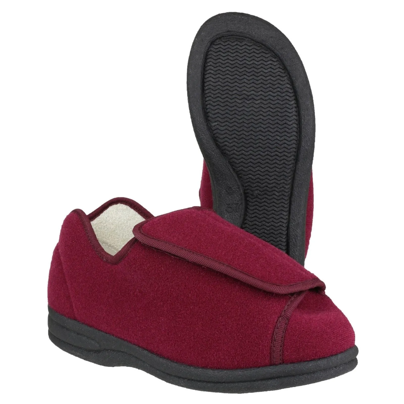 Mirak Women Slippers - Fife Touch Fastening in 2 Colours, 36-41