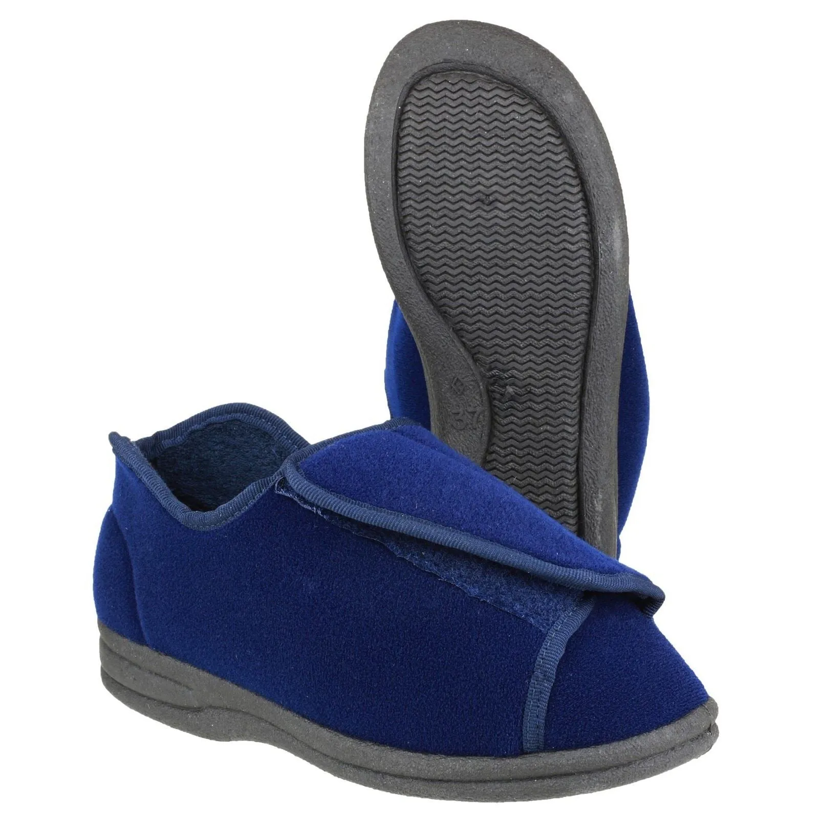 Mirak Women Slippers - Fife Touch Fastening in 2 Colours, 36-41