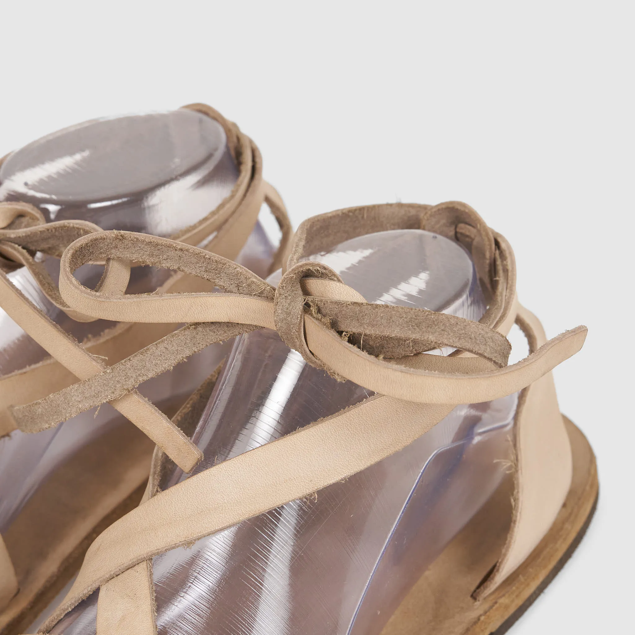Moma Ladies Spring Mastice Leather Sandals