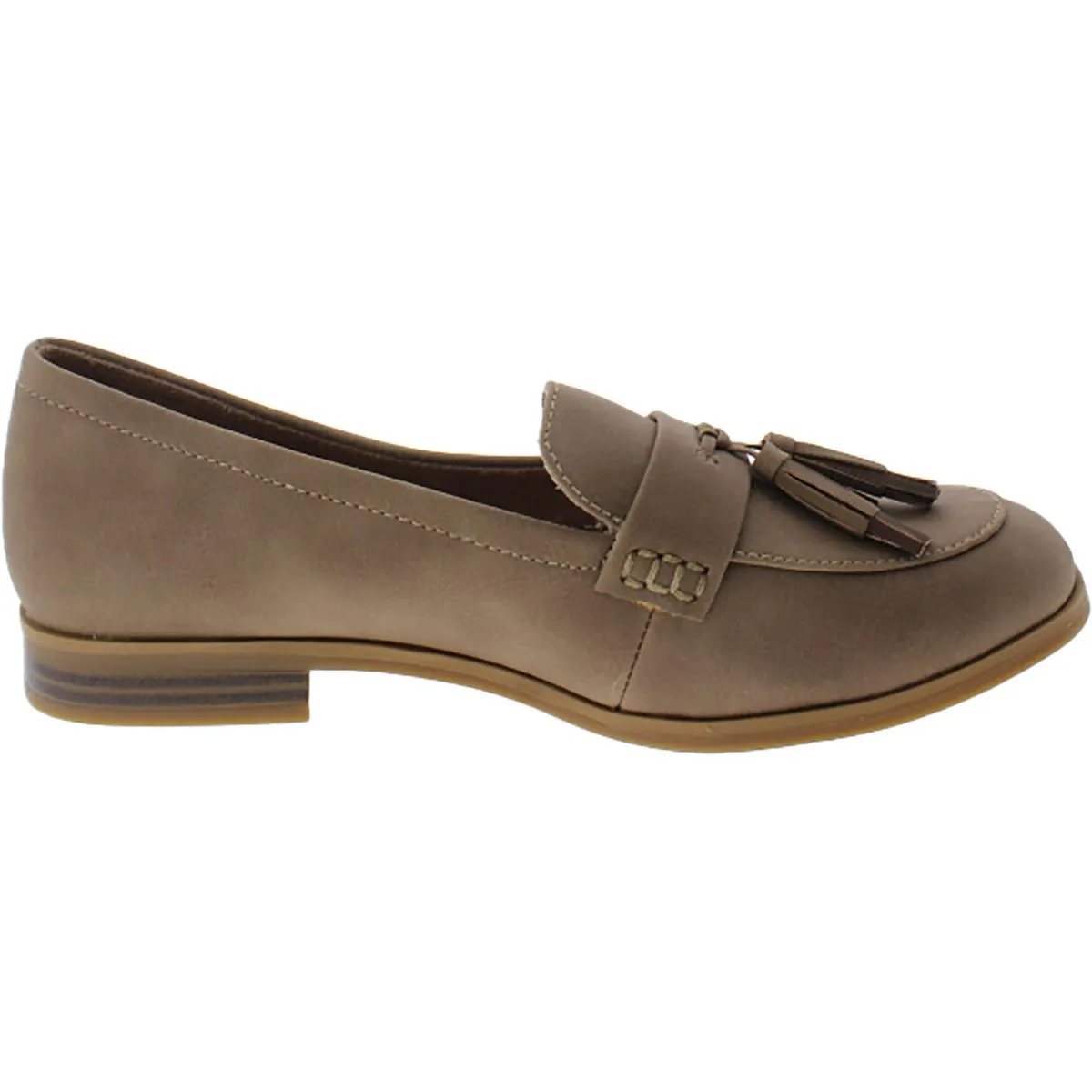 Naturalizer Womens Marco Tassel Slip On Loafers