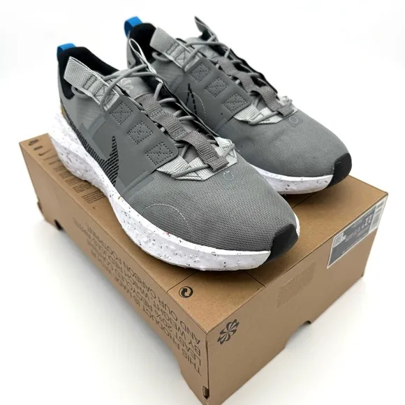 Nike Men's Crater Impact SE Size 11.5 Shoes 'Particle Grey Black' DJ6308-001