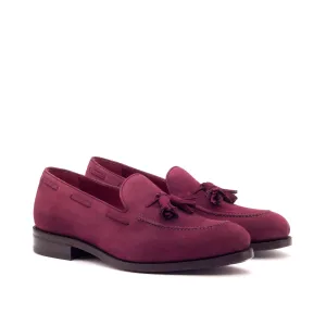 OG Loafer Tassel - Kid Suede Wine