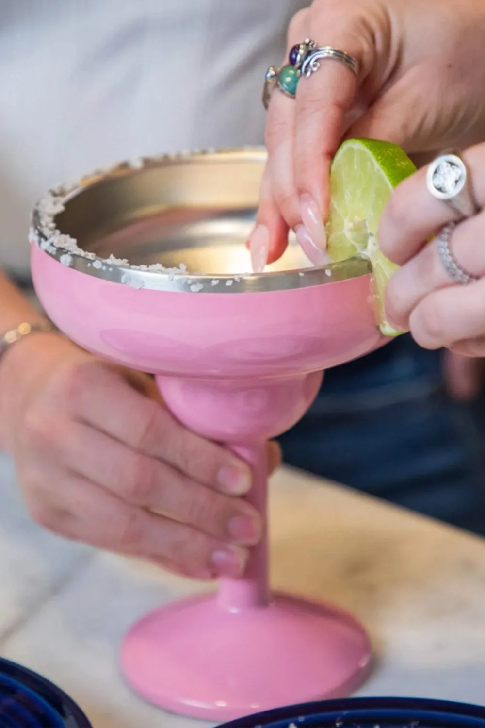ORCA Rita 13 oz Insulated Margarita Lidded Tumbler in Pink | RT13SY
