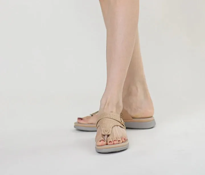 Orthopädische Flip Flops – OrthoDay Sintra - Schwarz