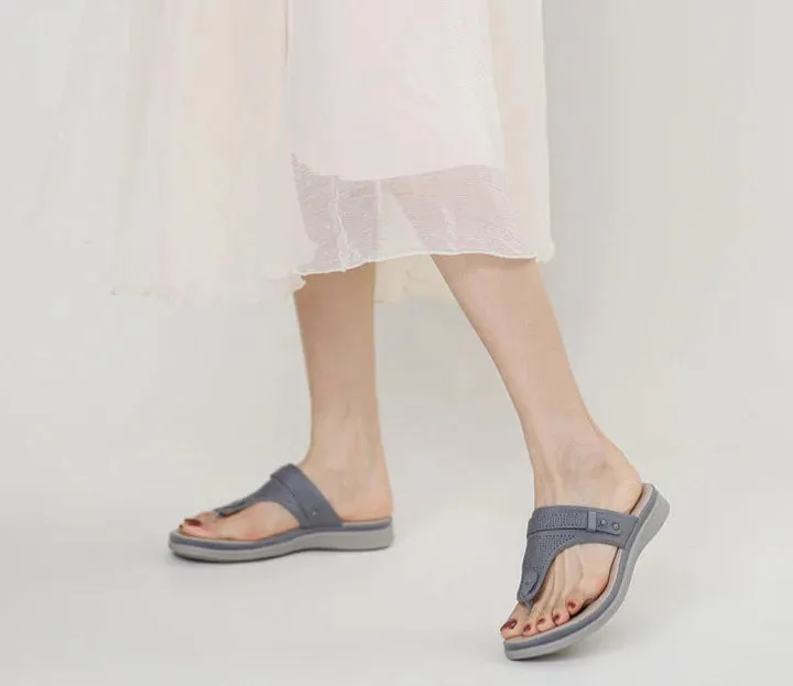 Orthopädische Flip Flops – OrthoDay Sintra - Schwarz