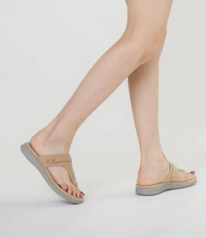 Orthopädische Flip Flops – OrthoDay Sintra - Schwarz
