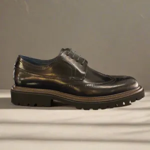 Paolo Vandini Medlar Chunky Black Shoe