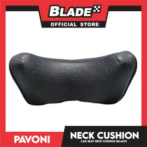 Pavoni Neck Cushion (Black)
