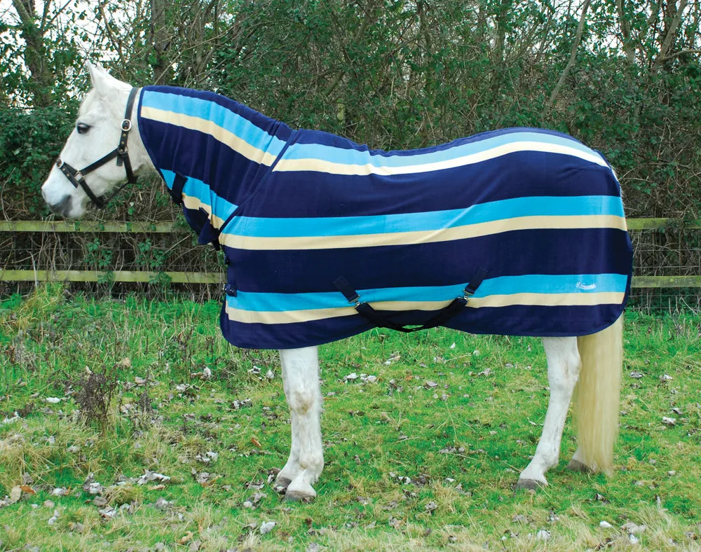 Personalised Equestrian Horse Pony Fleece Rug Cooler- Magical Style