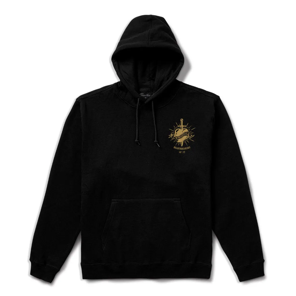 Primitive Heartbreaker Club Sacred Hooded Sweat - Black