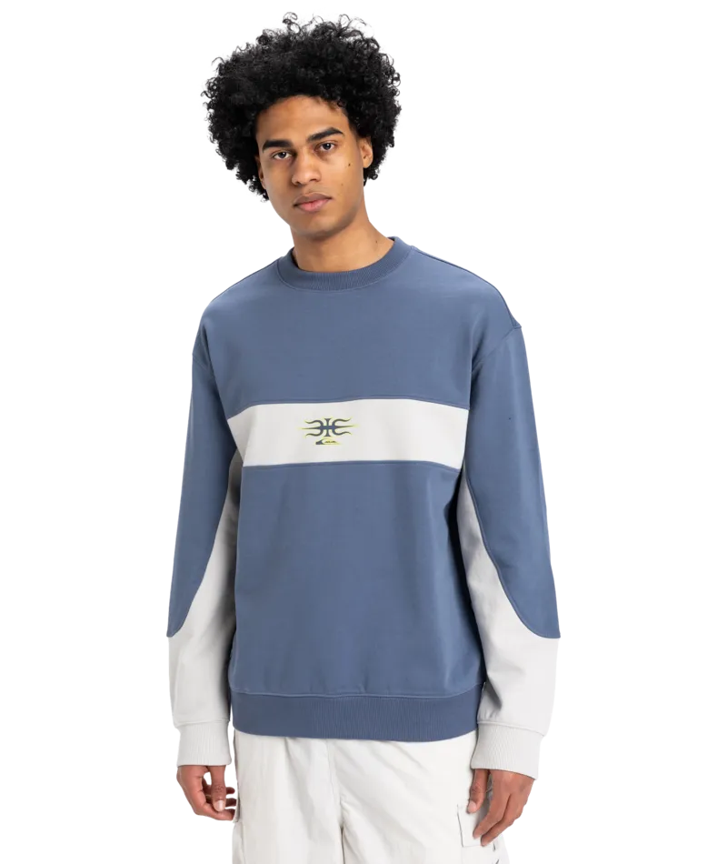 Quiksilver Mercury Devil Crew - Vintage Indigo