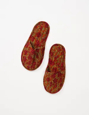 QUILTED SLIPPERS
