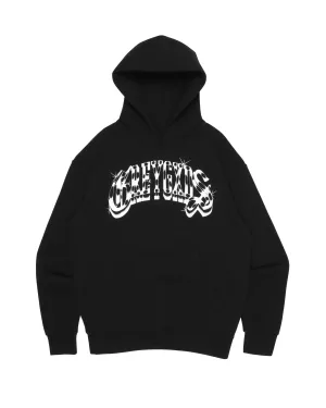 "Ballpoint Logo" Hoodie - (Black)