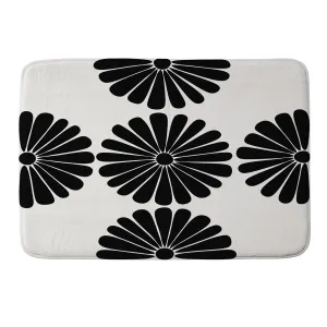 RETRO DAISY I MEMORY FOAM BATH MAT