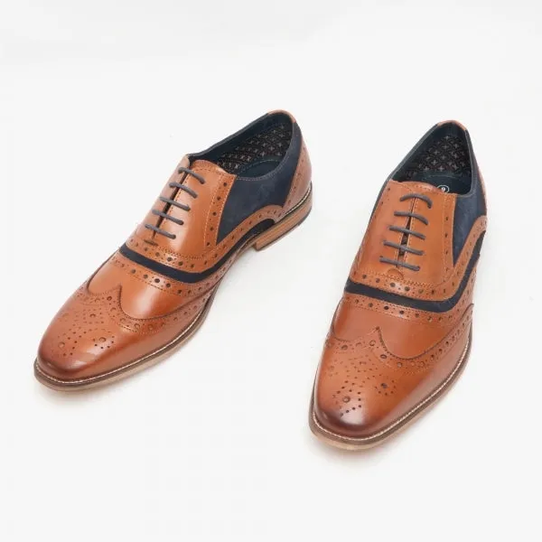 Roamers M001Bt Shoe Tan Navy