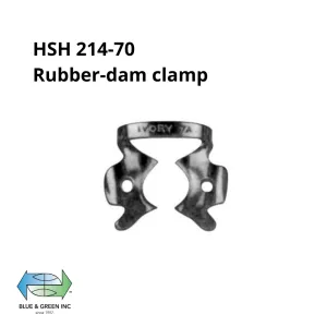 Rubber-dam clamp (HSH 214-70)
