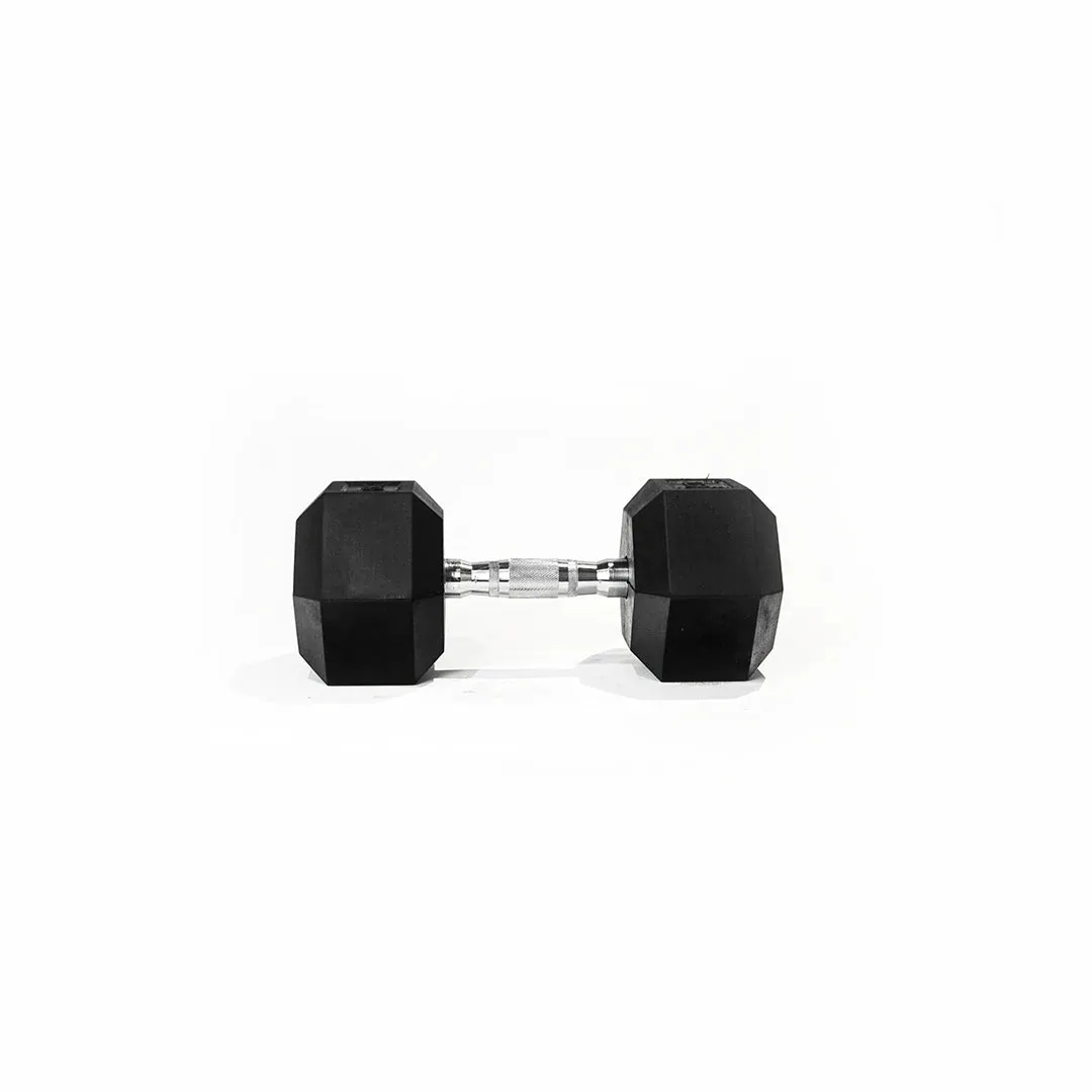 Rubber Hex Dumbbell Set - 5 Pairs (20kg - 30kg)