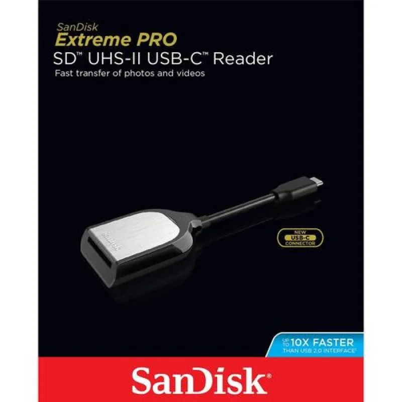 SanDisk Extreme PRO SD UHS-II Type-C Reader/Writer