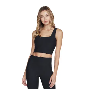 Skechers Women GO FLEX RIB Longline Bra | BR1BLK