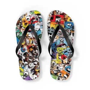 SlipSlap Flip Flops - Trendy Summer Footwear for Beach and Casual Outings