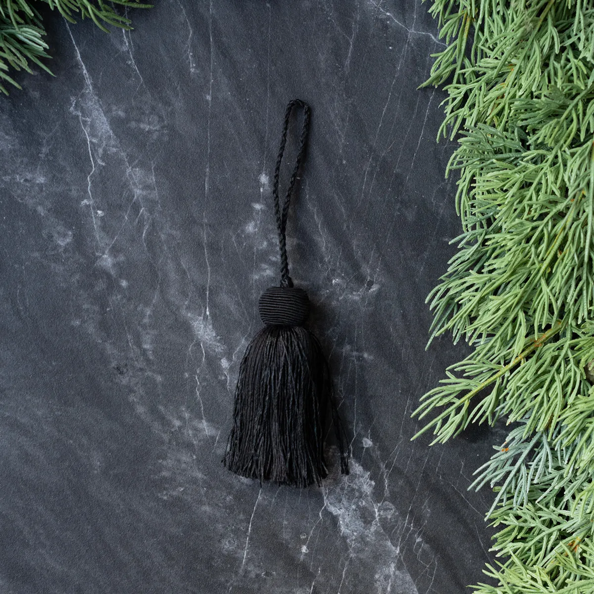 Small Black Tassel