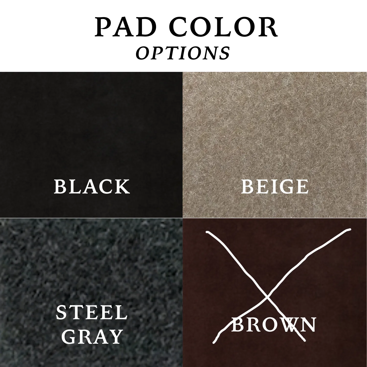 Square Barrel Pad