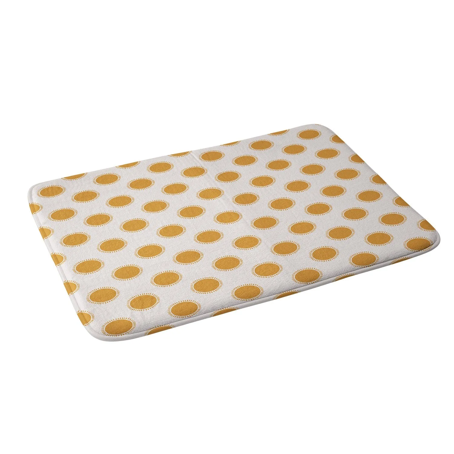SUMMER DESERT SUN MEMORY FOAM BATH MAT