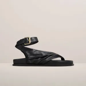 THE MANTEI SANDAL - BLACK