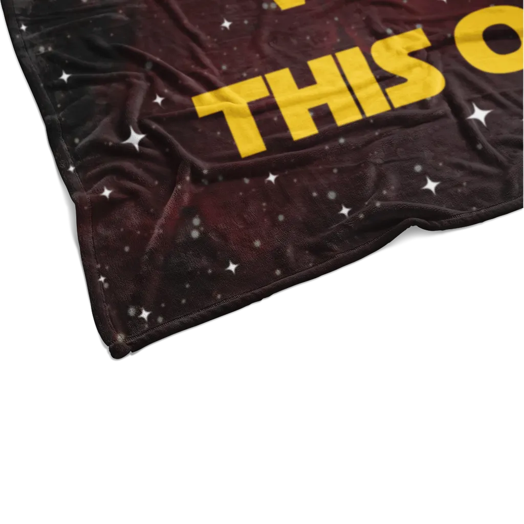 The Sass Is Strong With This One Fleece Blanket