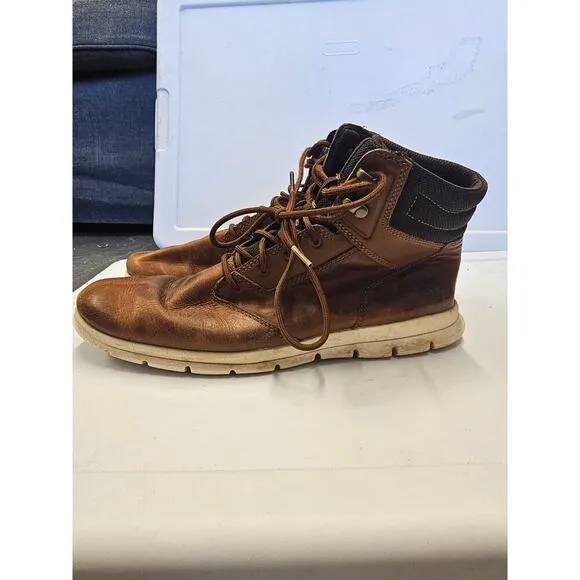 Timberland Men's Graydon Memory Foam Water Resistant Sneaker Boot Brown Size 8.5