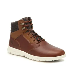 Timberland Men's Graydon Memory Foam Water Resistant Sneaker Boot Brown Size 8.5