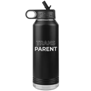 TransPARENT 32oz Water Bottle Tumbler
