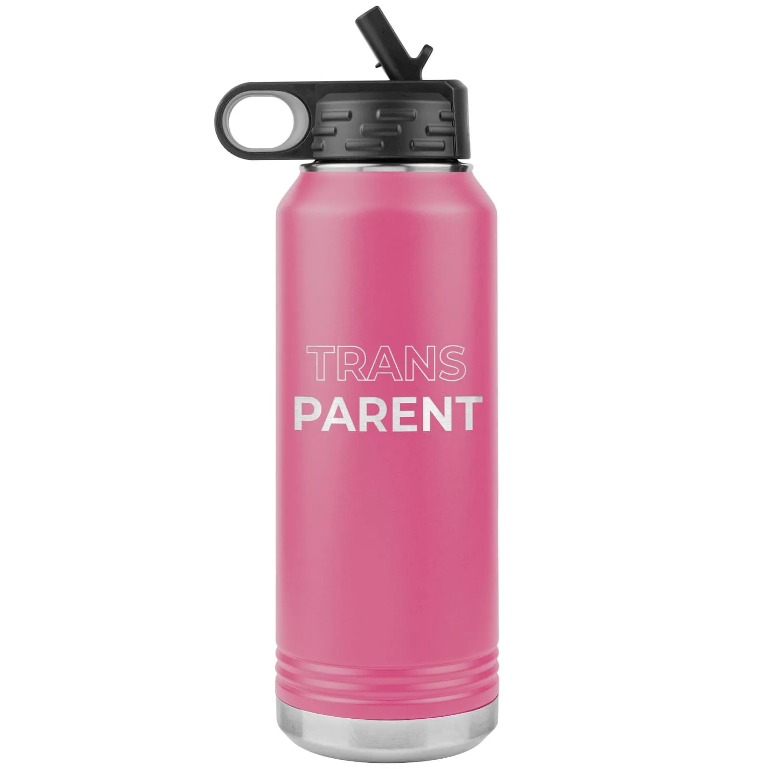 TransPARENT 32oz Water Bottle Tumbler