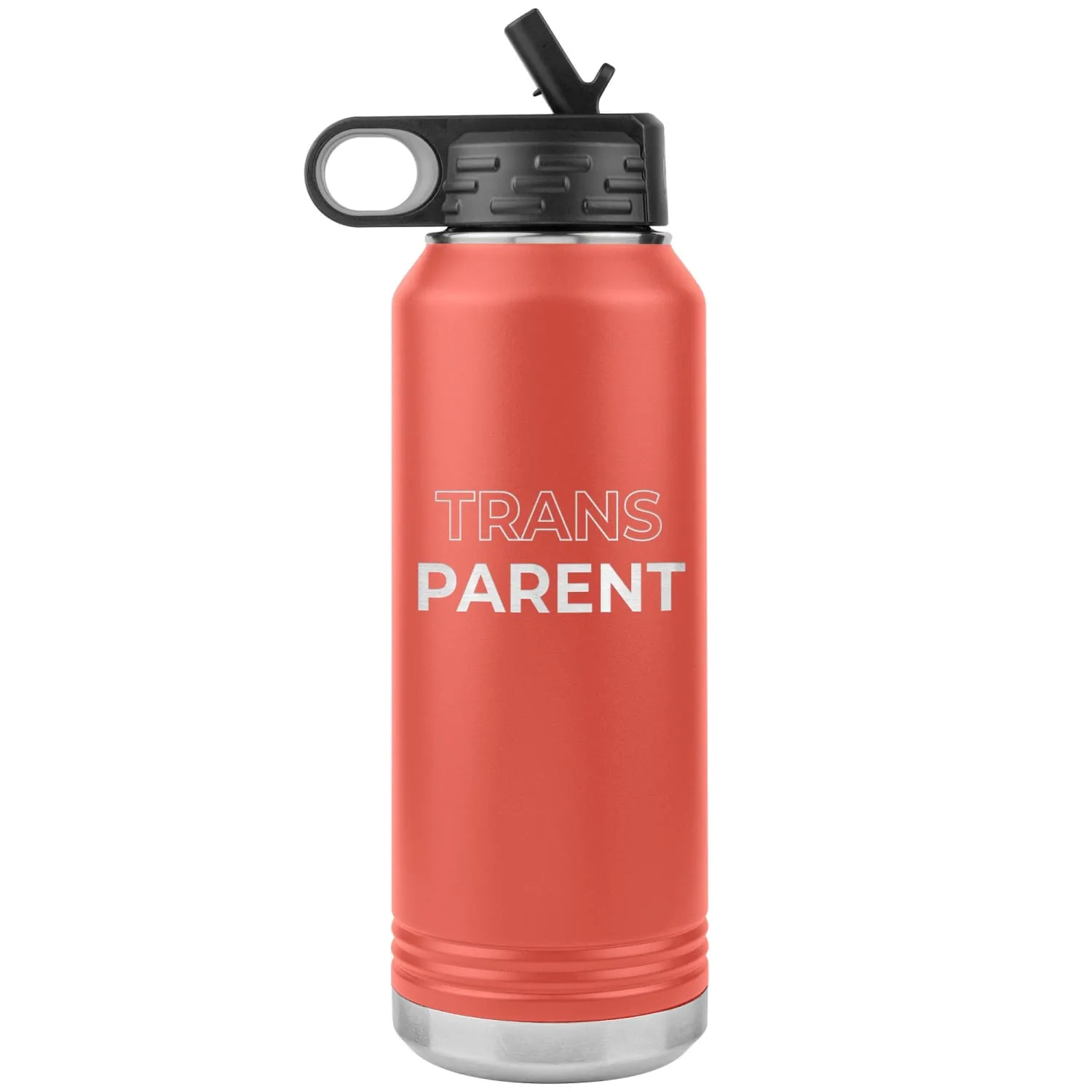 TransPARENT 32oz Water Bottle Tumbler