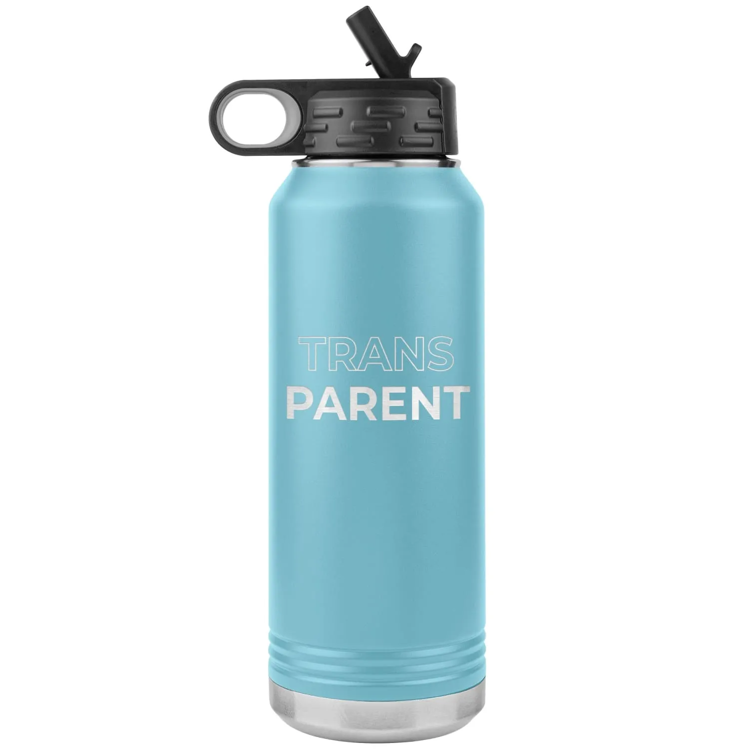 TransPARENT 32oz Water Bottle Tumbler