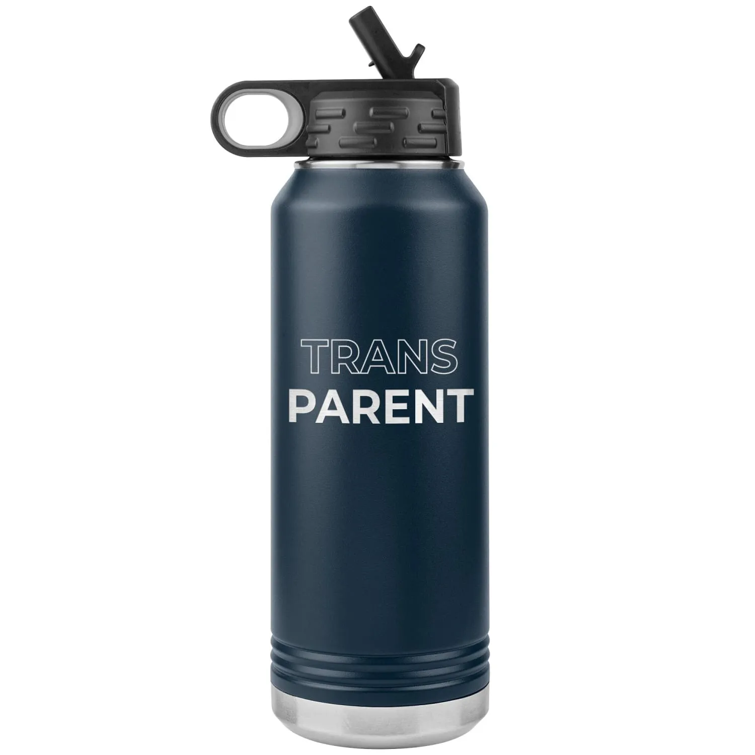 TransPARENT 32oz Water Bottle Tumbler